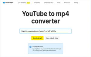 youtube to mp4 converter
